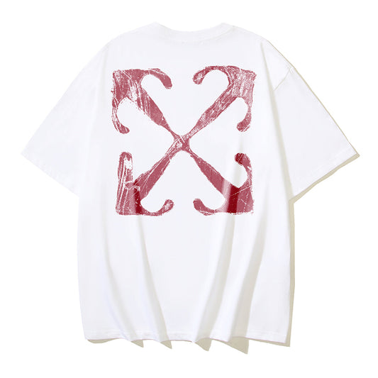 OFF-WHITEArrow Logo Cotton T-Shirt - Color Block Edition