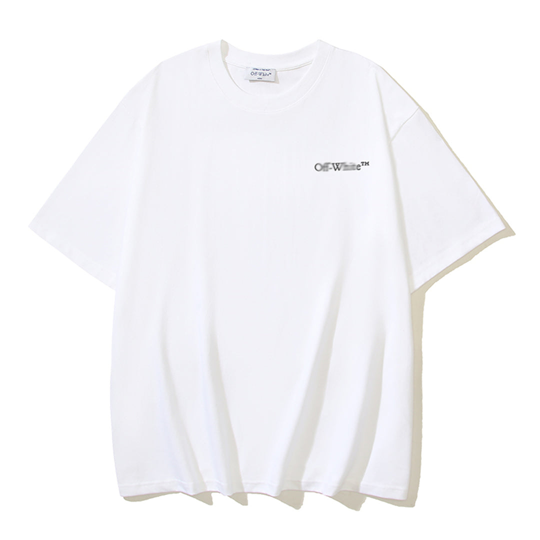 OFF-WHITEArrow Logo Cotton T-Shirt - Color Block Edition