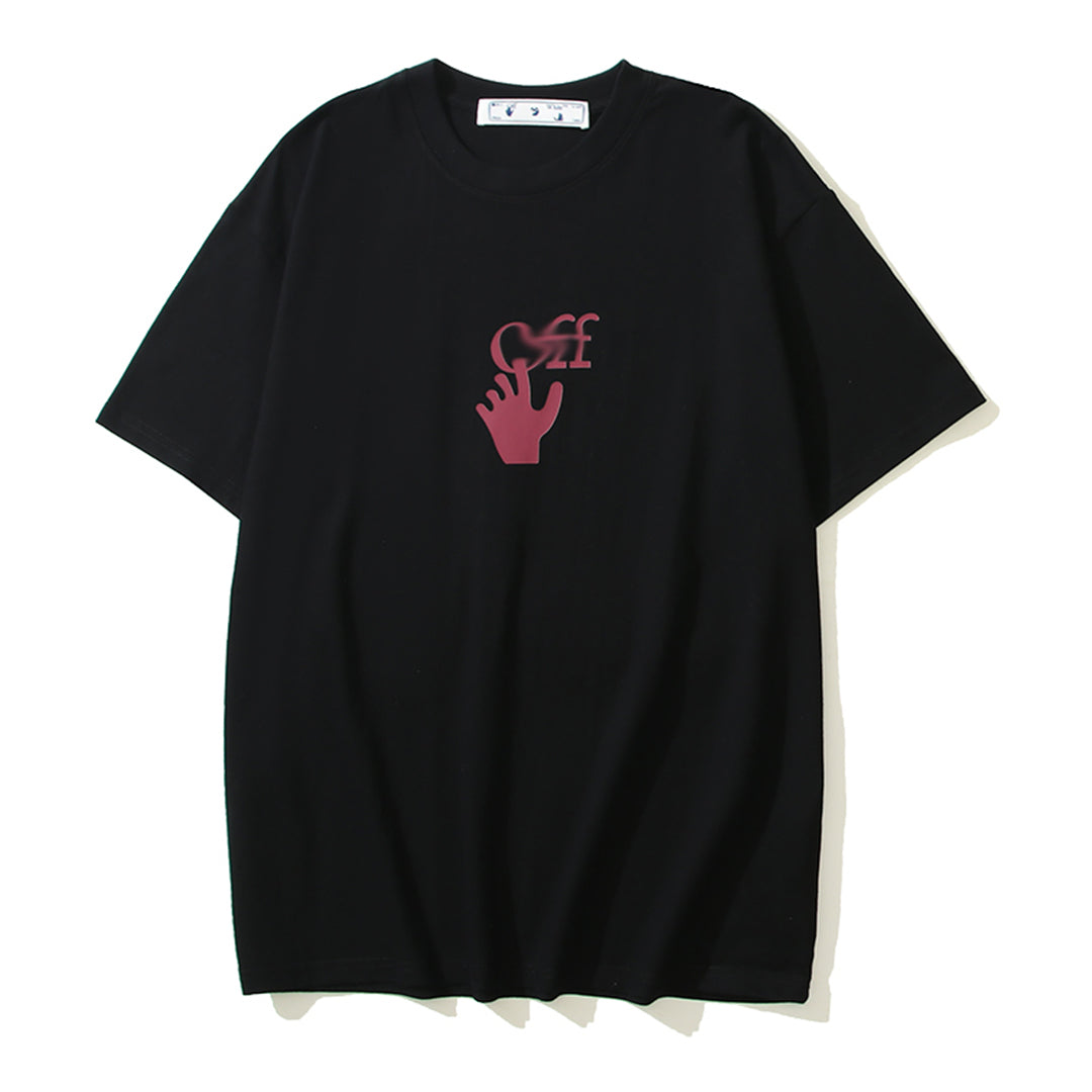 OFF-WHITESkeleton Print Cotton T-Shirt - Edgy Streetwear Statement