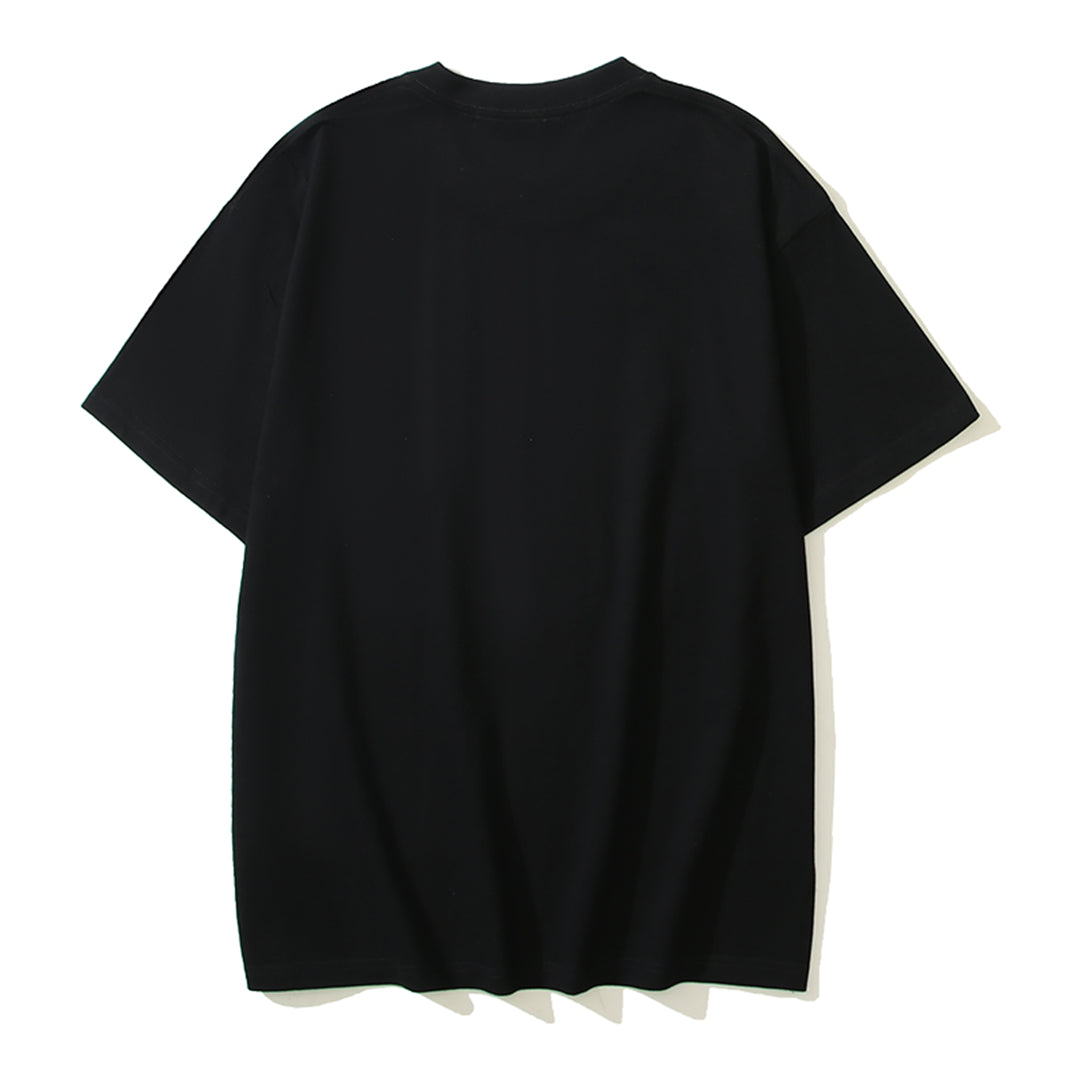 OFF-WHITERobot Print Cotton T-Shirt - Futuristic Streetwear Design