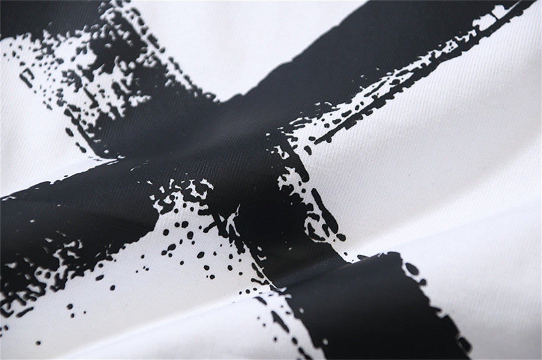 OFF-WHITEArrow Logo Cotton T-Shirt - Signature Black & White