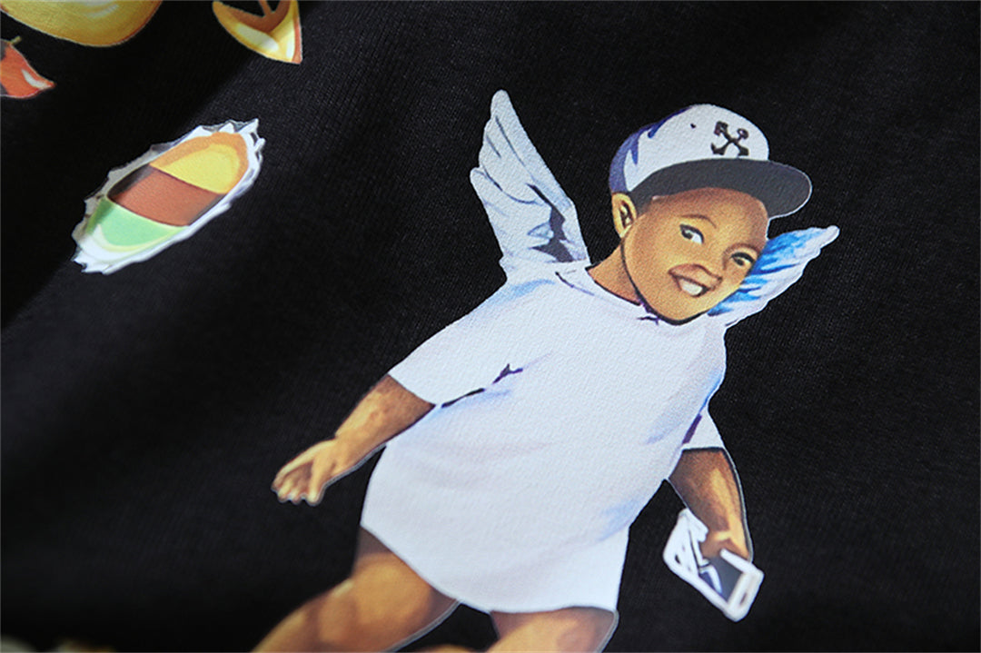 OFF Angel Print T-shirt
