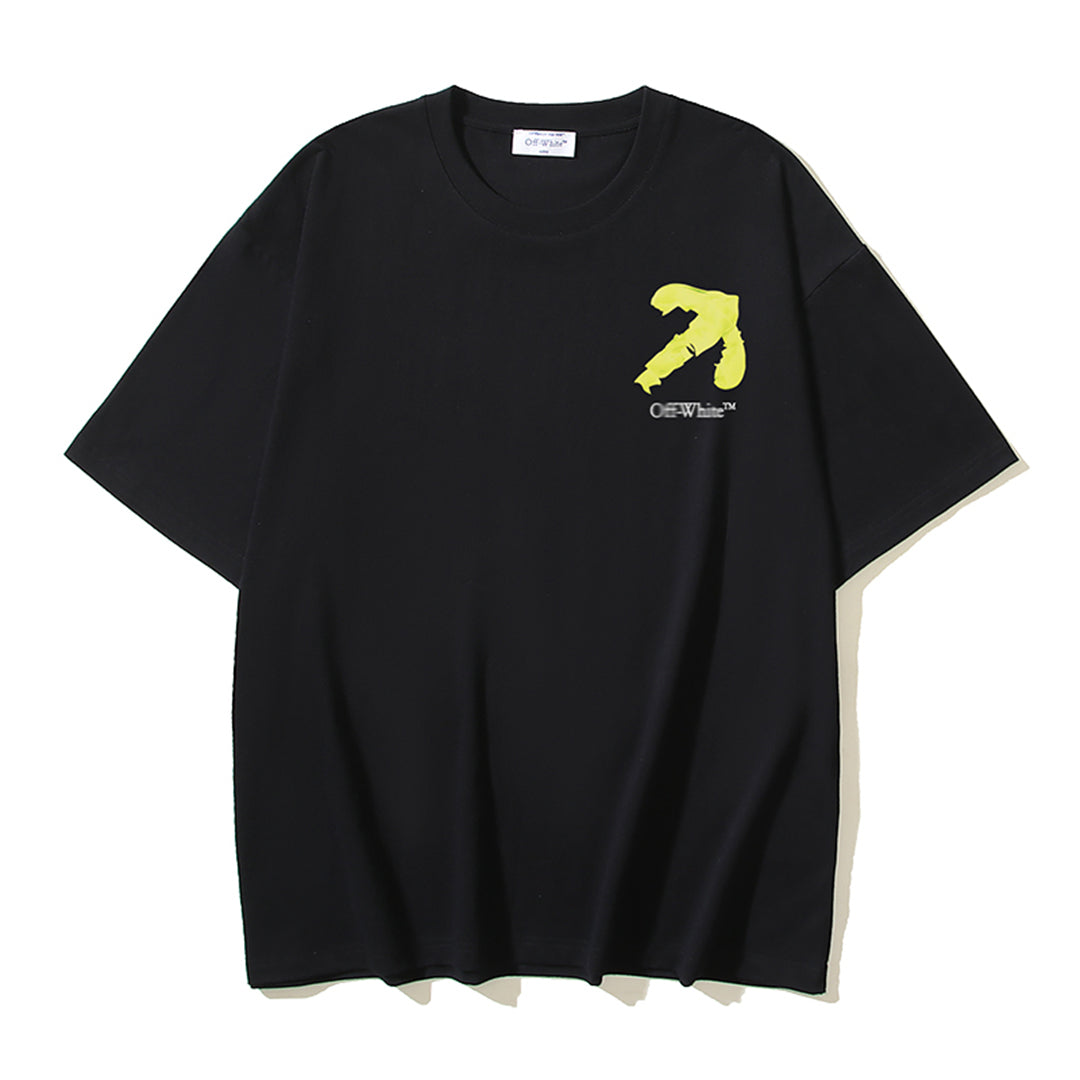 OFF-WHITE Logo Print Cotton T-Shirt