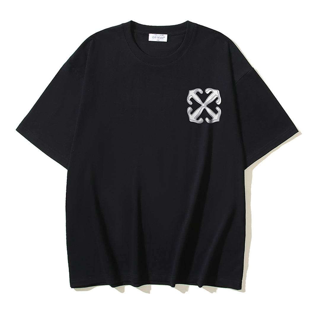 OFF-WHITE Dragon Print Cotton T-Shirt