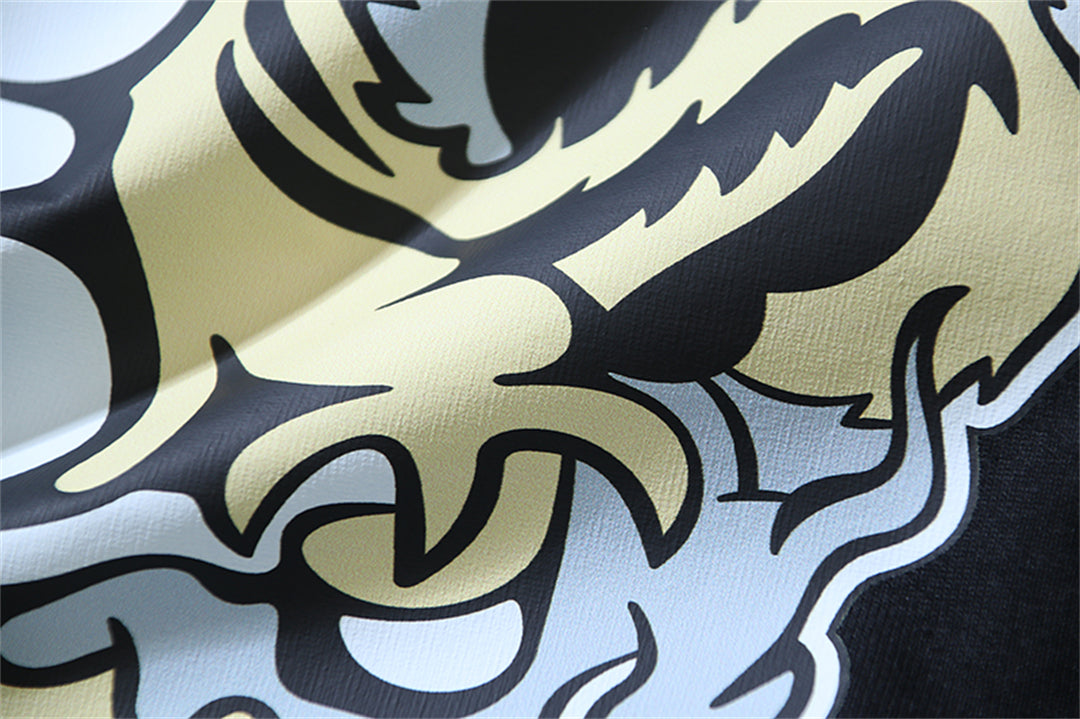 OFF-WHITE Dragon Print Cotton T-Shirt