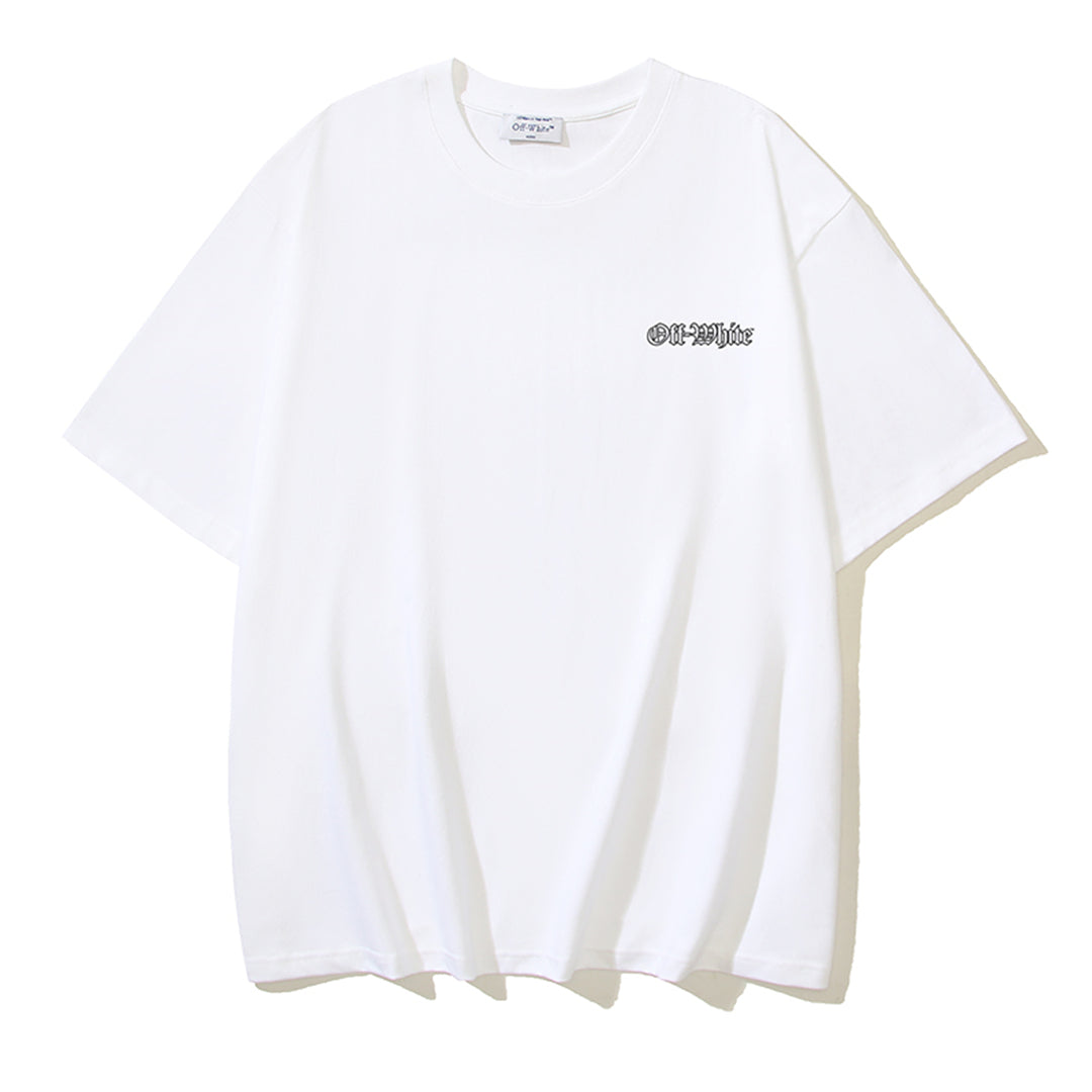 OFF-WHITE Print Cotton T-Shirt