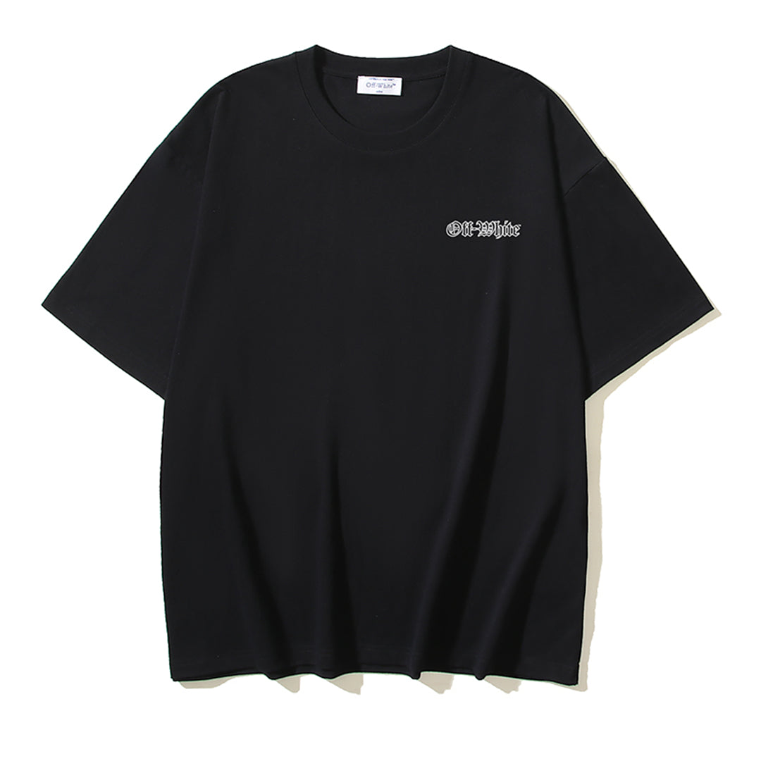 OFF-WHITE Print Cotton T-Shirt