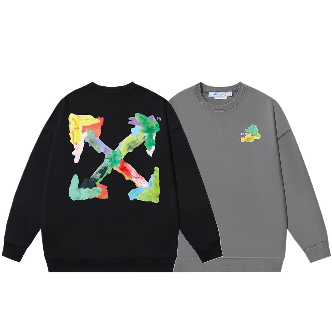 OFF-WHITEArrow Logo Oversized Sports Sweatshirt
