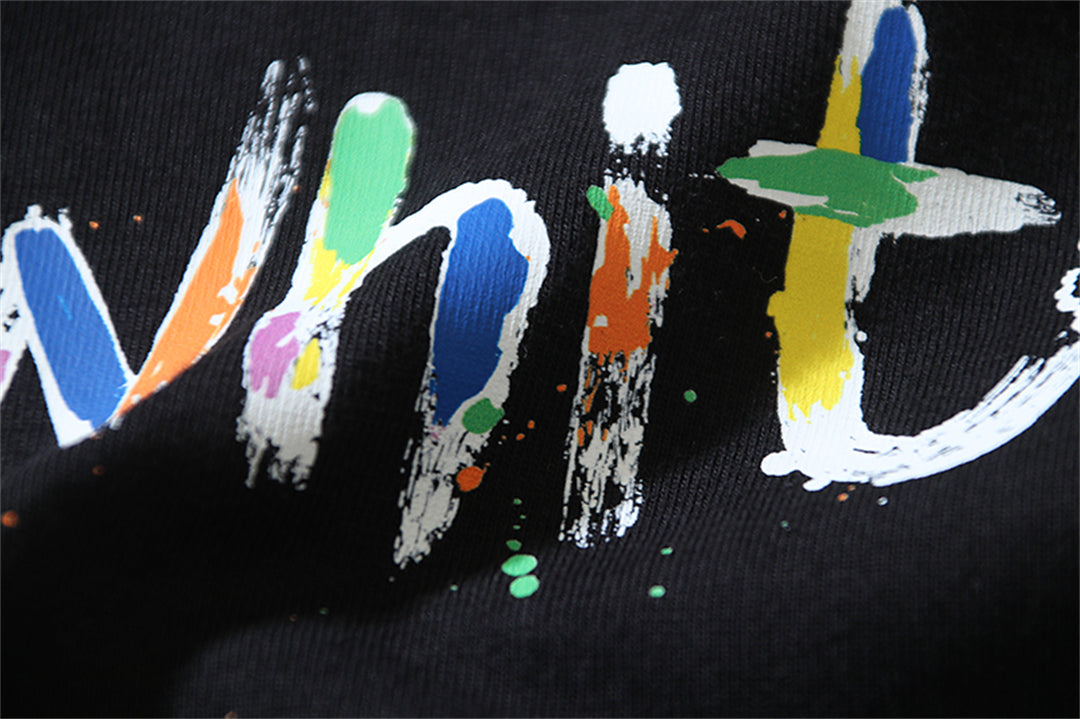 OFF-WHITEPrint Cotton T-Shirt - Casual Streetwear Tee
