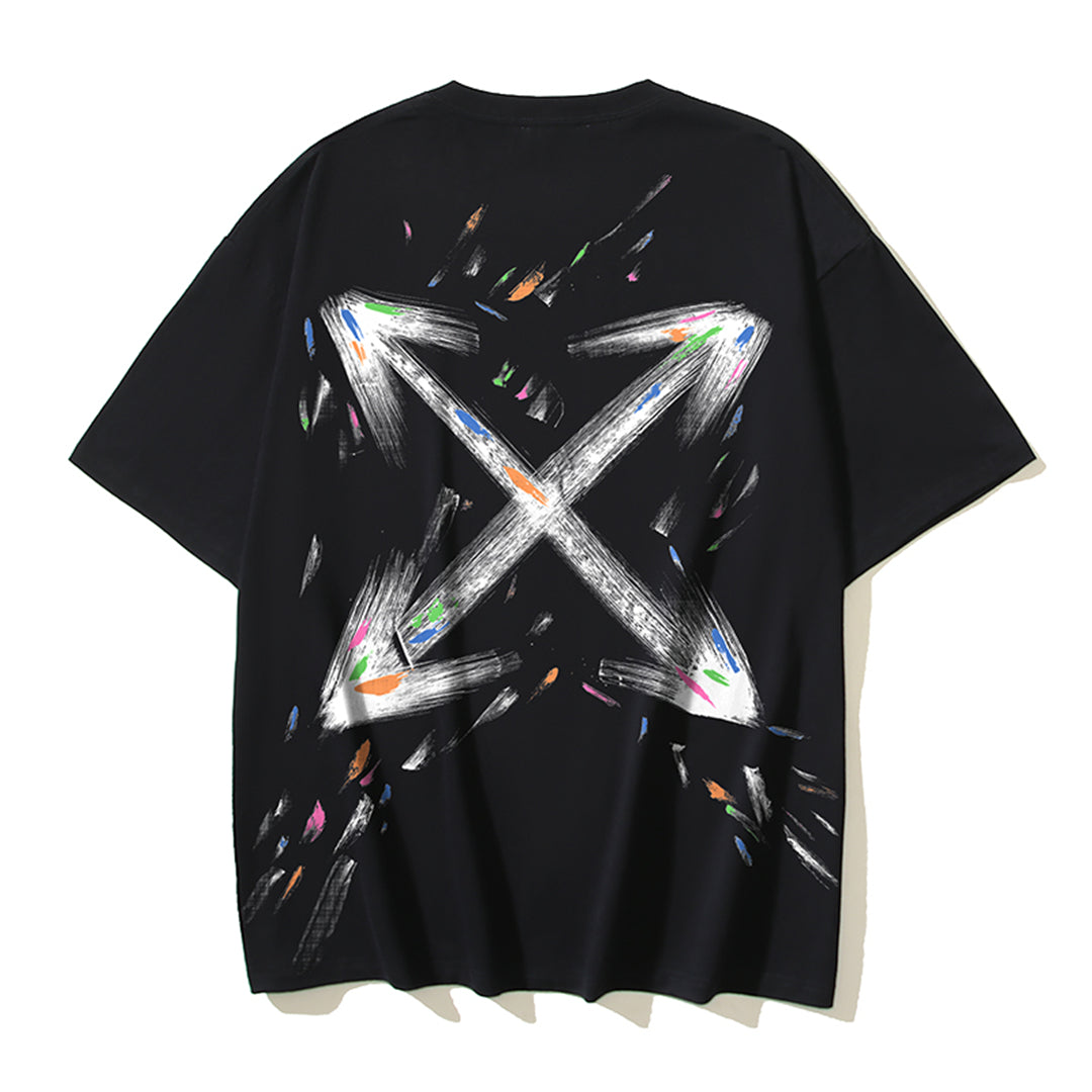 OFF-WHITEPrint Cotton T-Shirt - Authentic Streetwear Must-Have