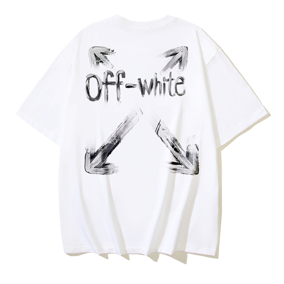 OFF-WHITEPrint Cotton T-Shirt - Urban Streetwear Essential