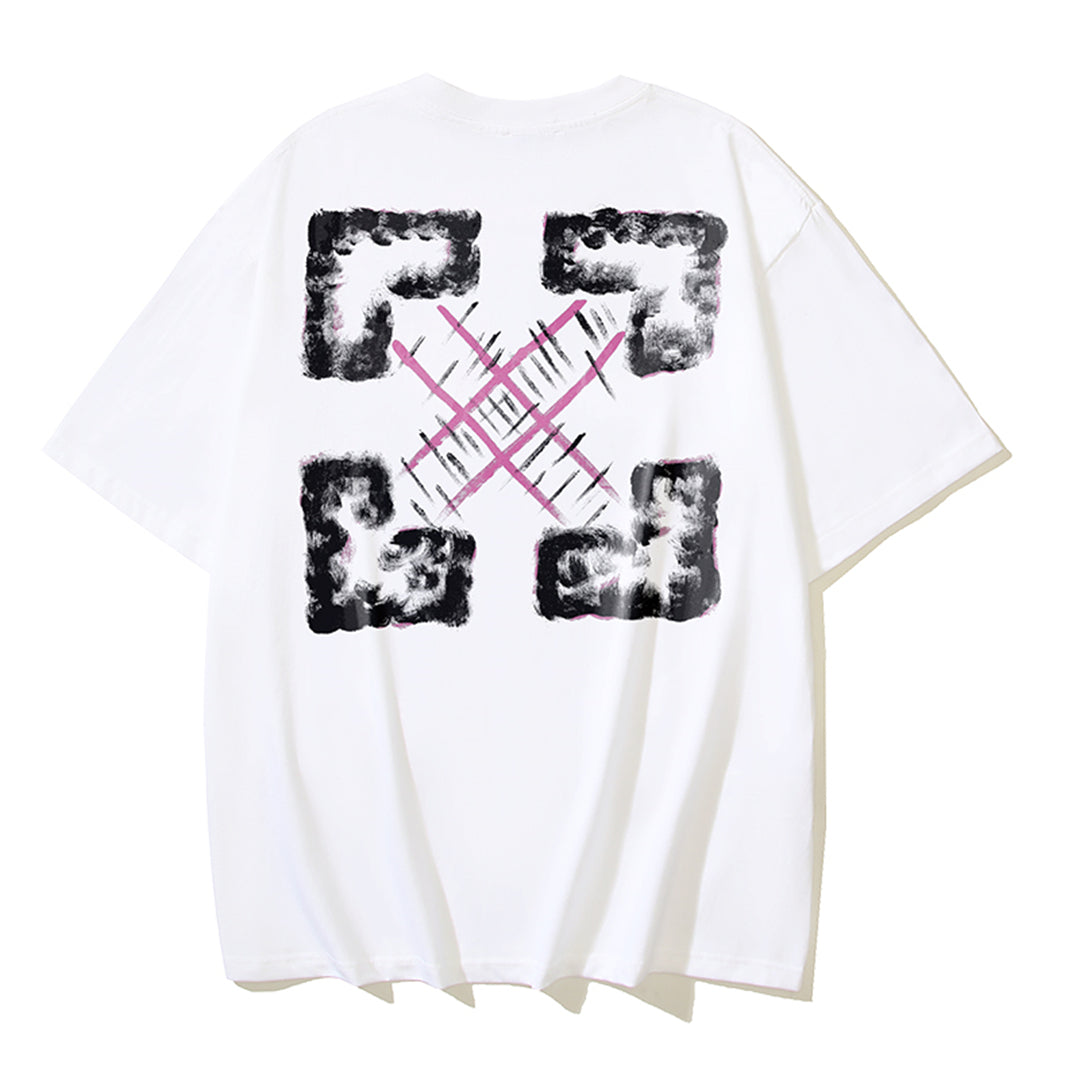 OFF-WHITEPrint Cotton T-Shirt - Essential Streetwear Core