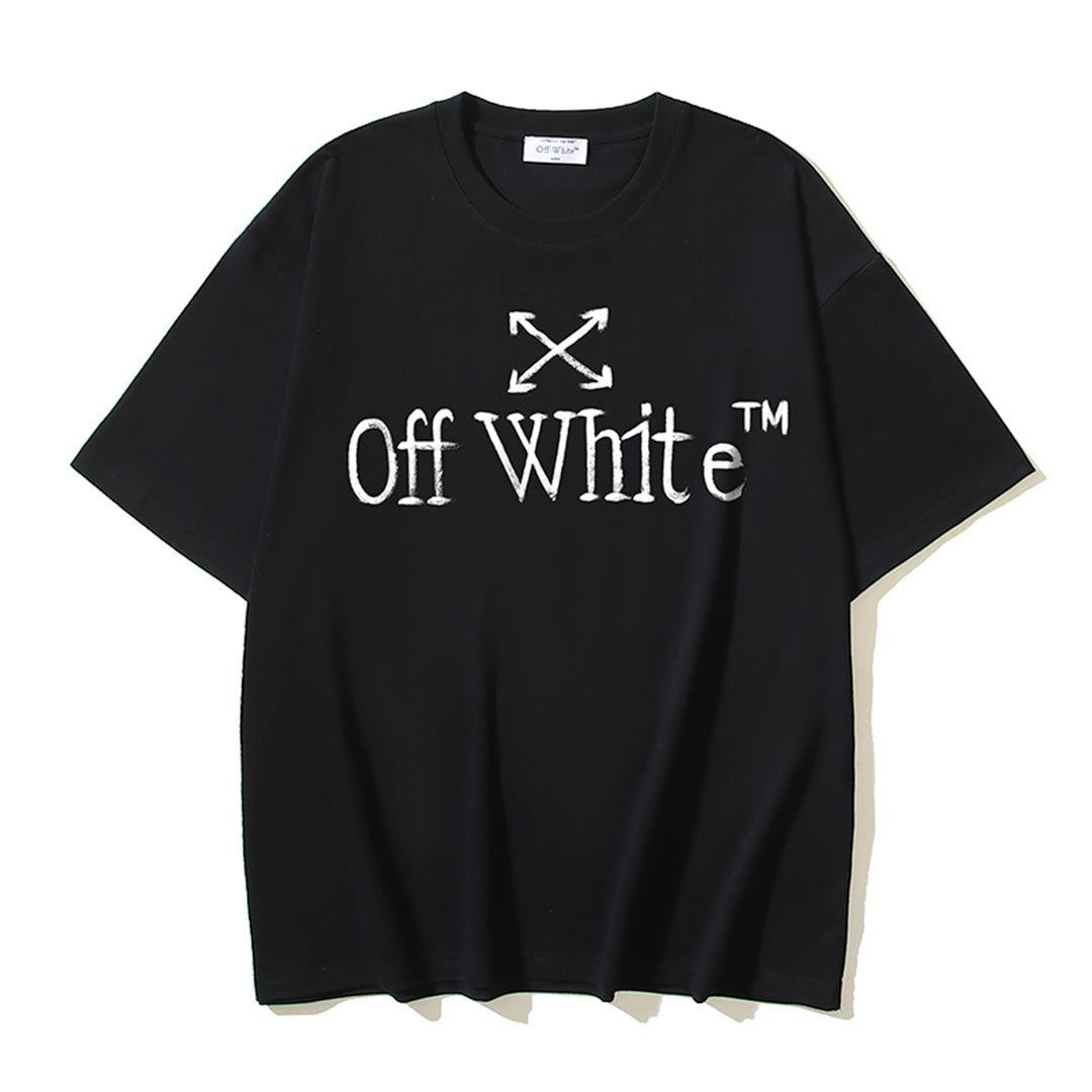OFF-WHITEPrint Cotton T-Shirt - Essential Streetwear Core
