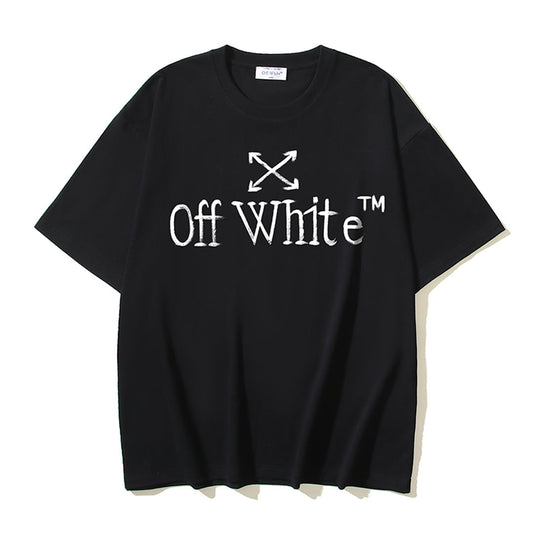 OFF-WHITEPrint Cotton T-Shirt - Essential Streetwear Core