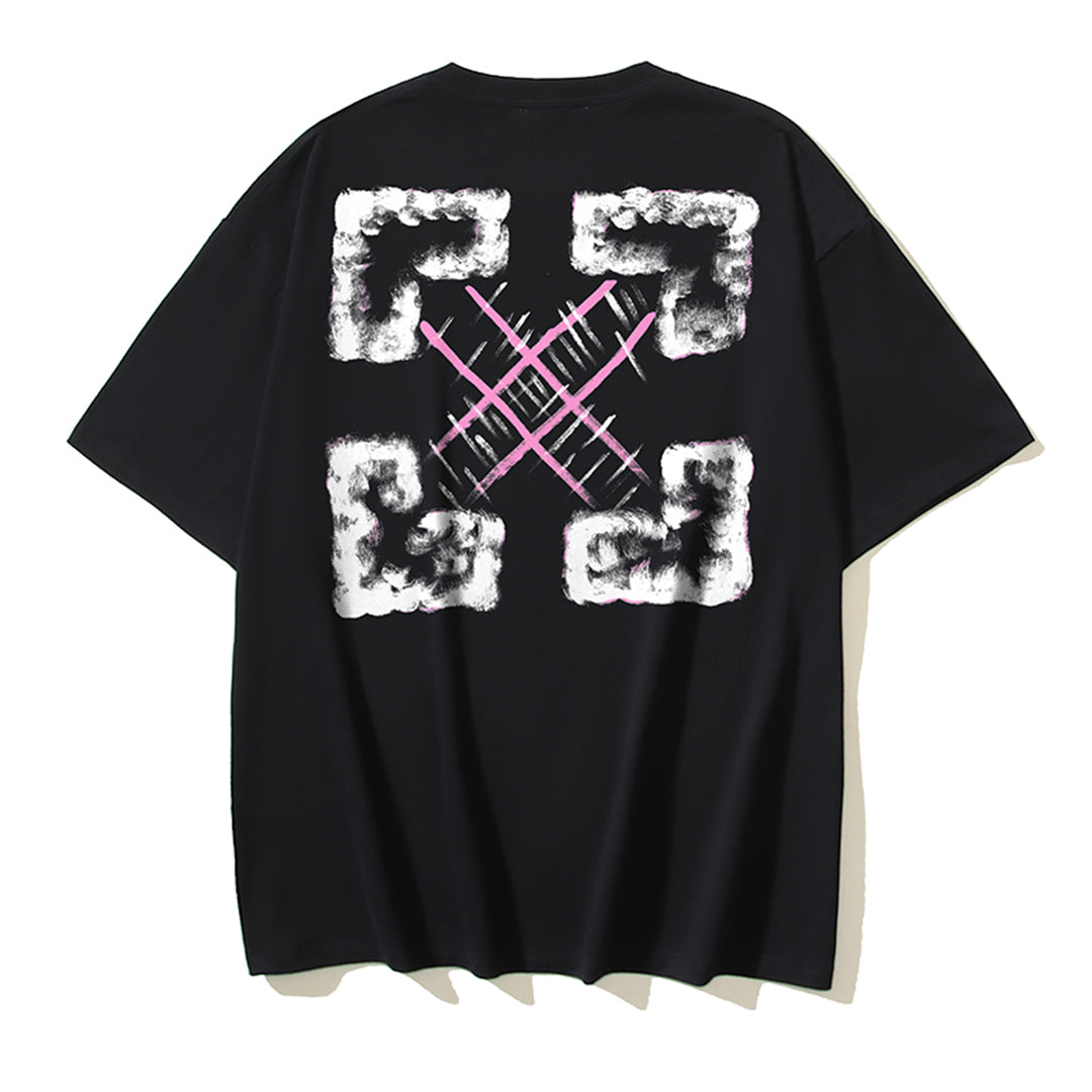 OFF-WHITEPrint Cotton T-Shirt - Essential Streetwear Core