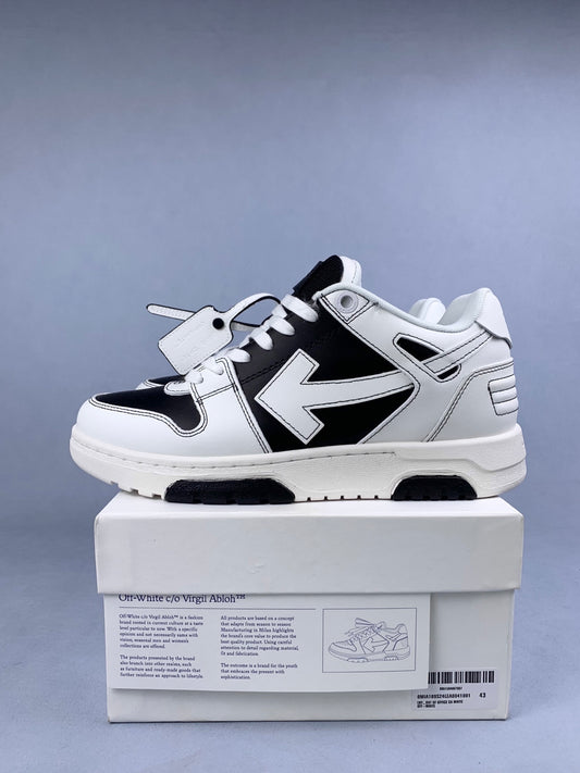 Off-White White and Black Sneakers