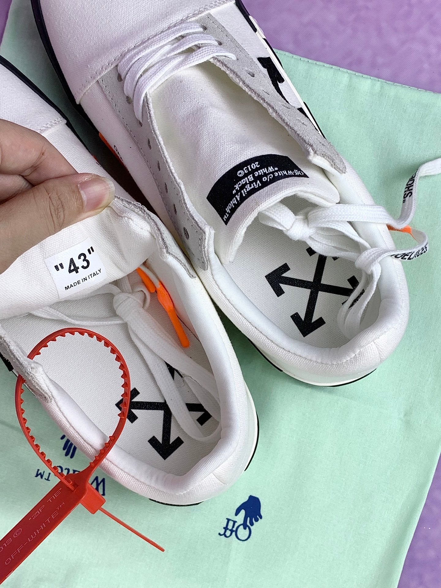 Off-White low-top sneakers