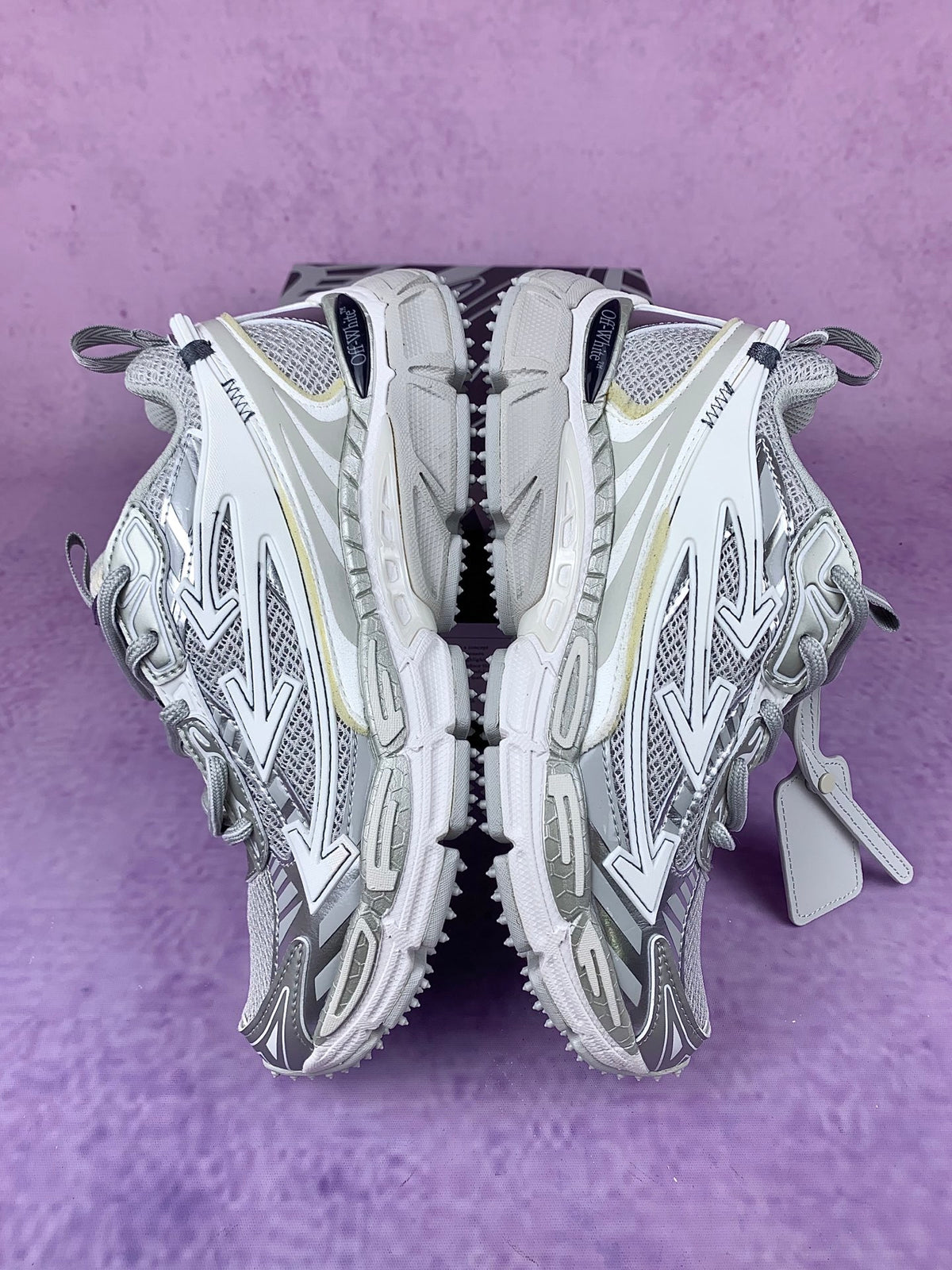 Off-White Silver Arrow Sneakers
