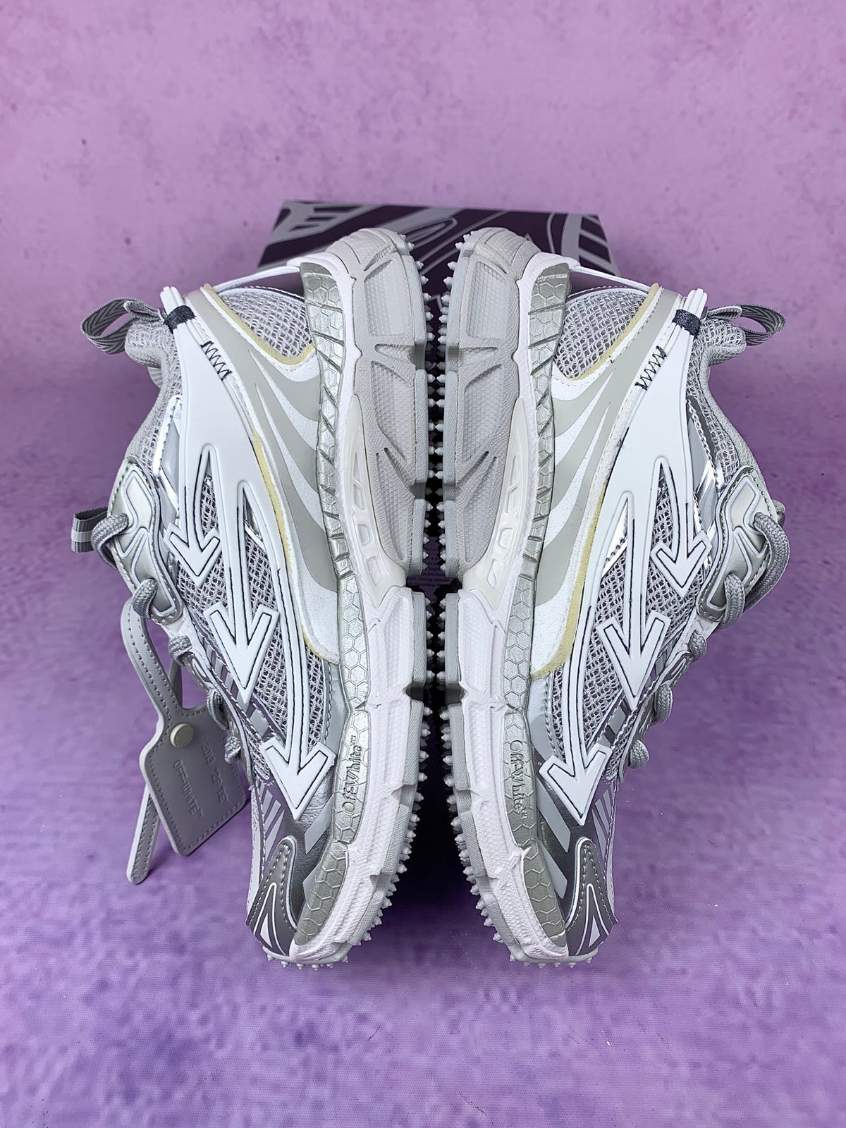 Off-White Silver Arrow Sneakers