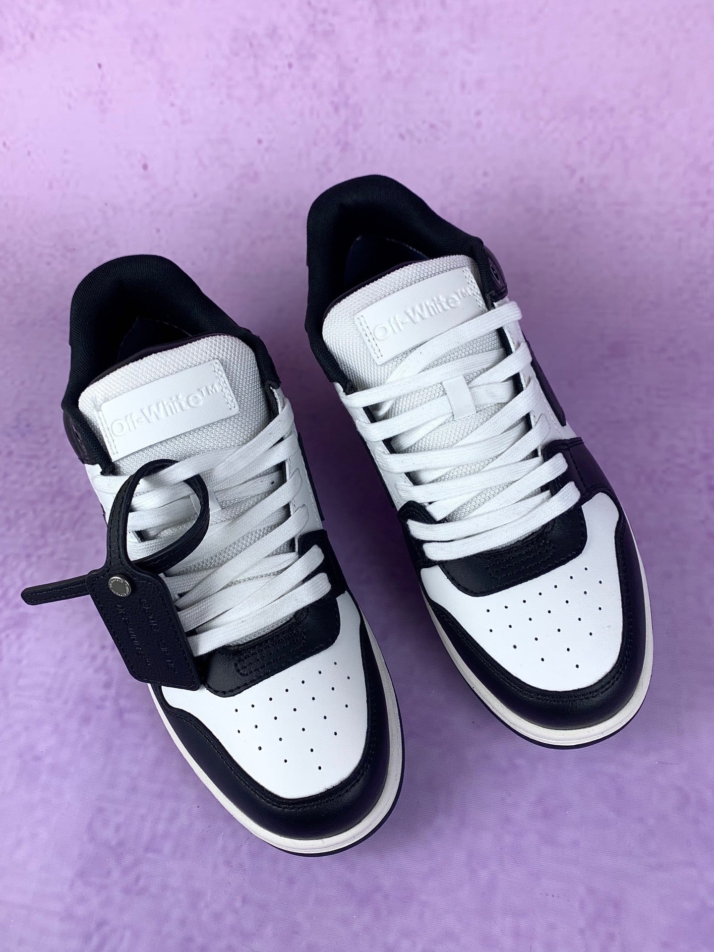 Off-White Black and White Arrow Sneakers