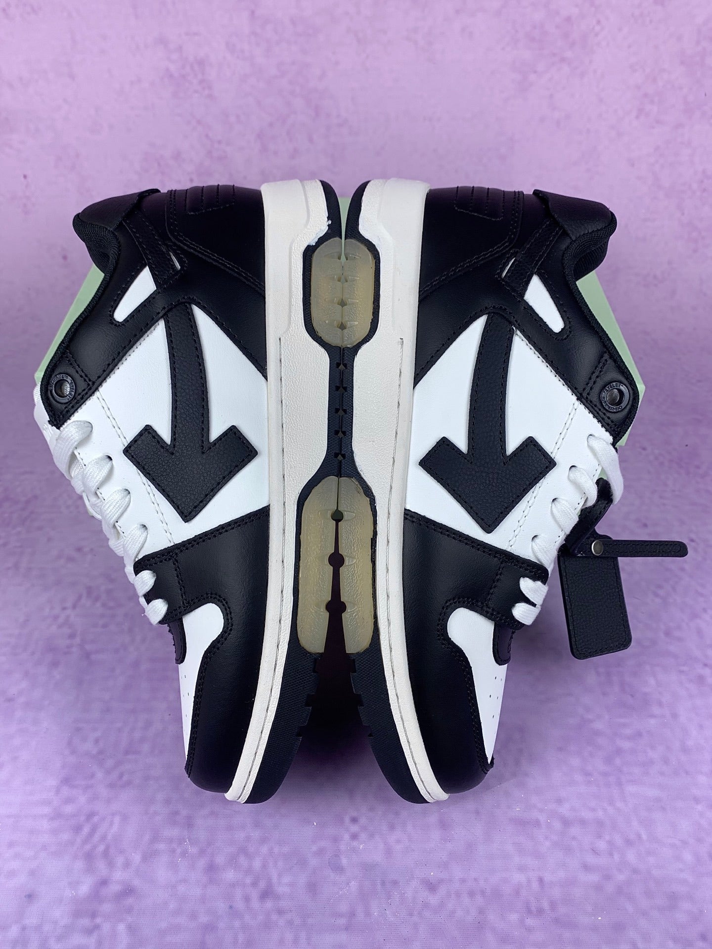 Off-White Black and White Arrow Sneakers