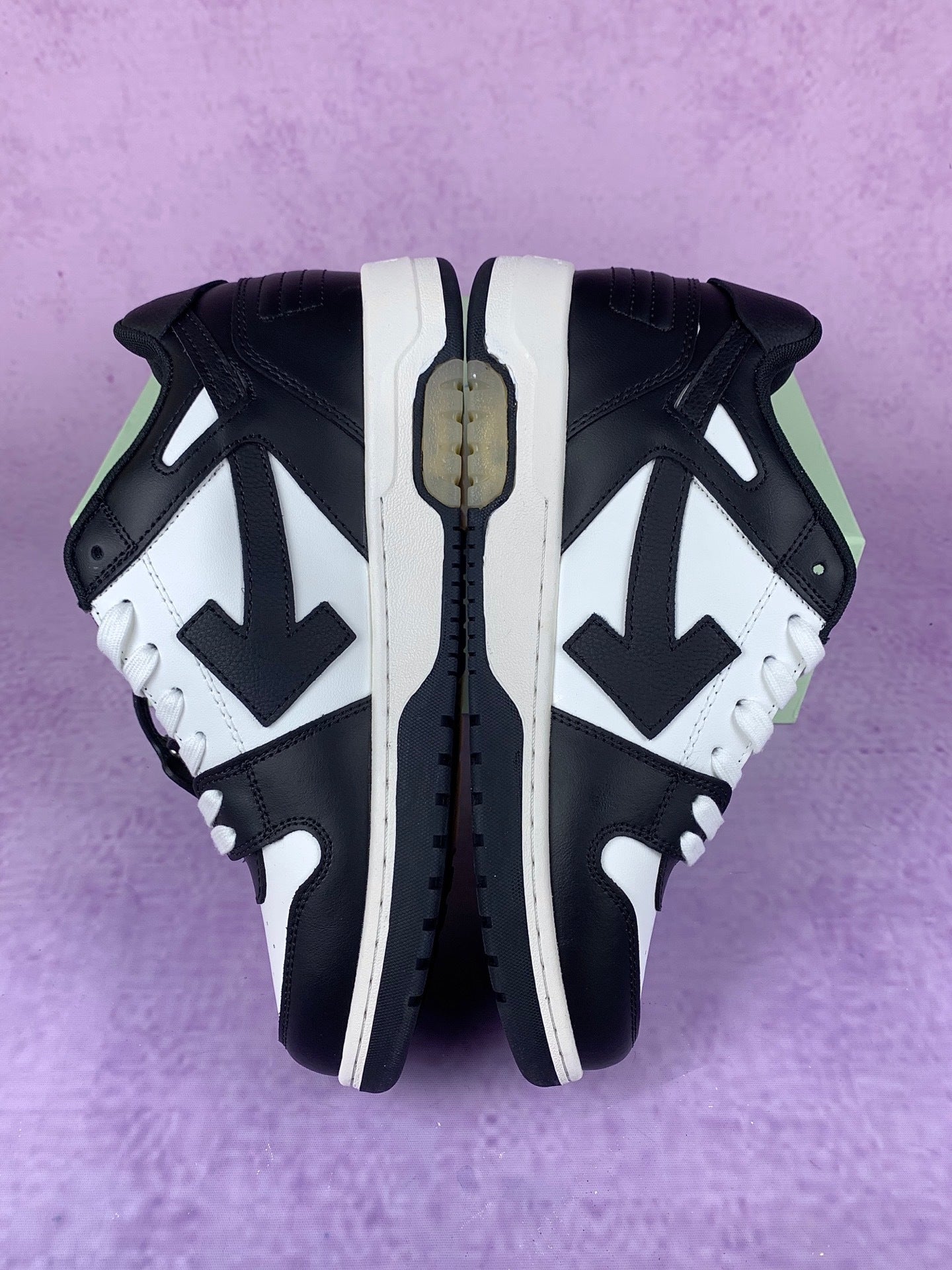 Off-White Black and White Arrow Sneakers