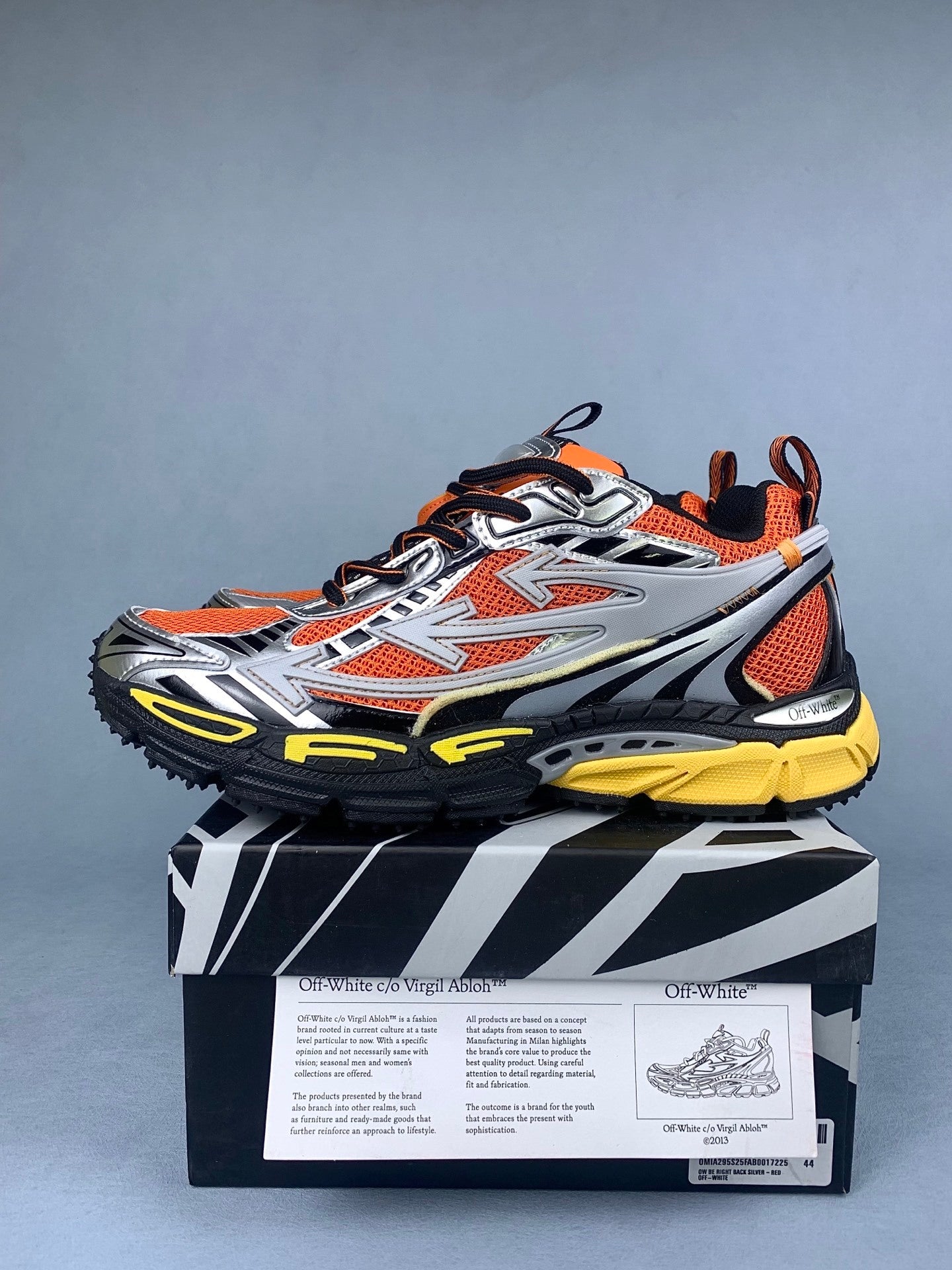 Off-White Orange Arrow Sneakers
