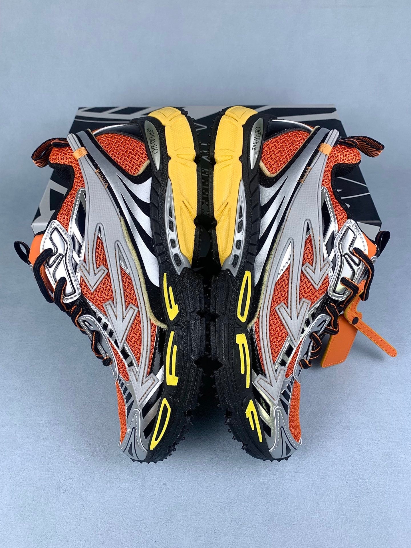 Off-White Orange Arrow Sneakers
