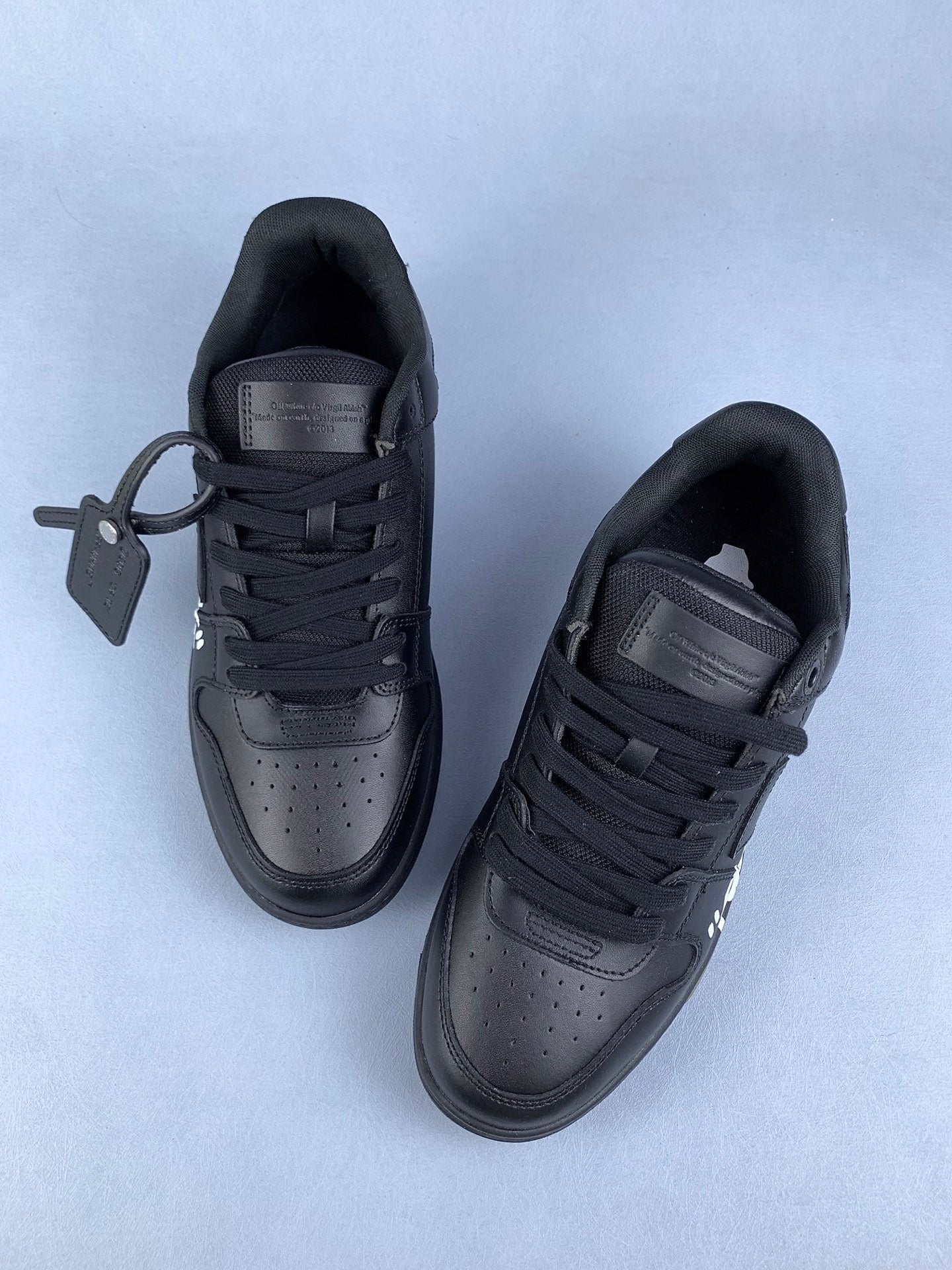 Off-White Black Graffiti Sneakers