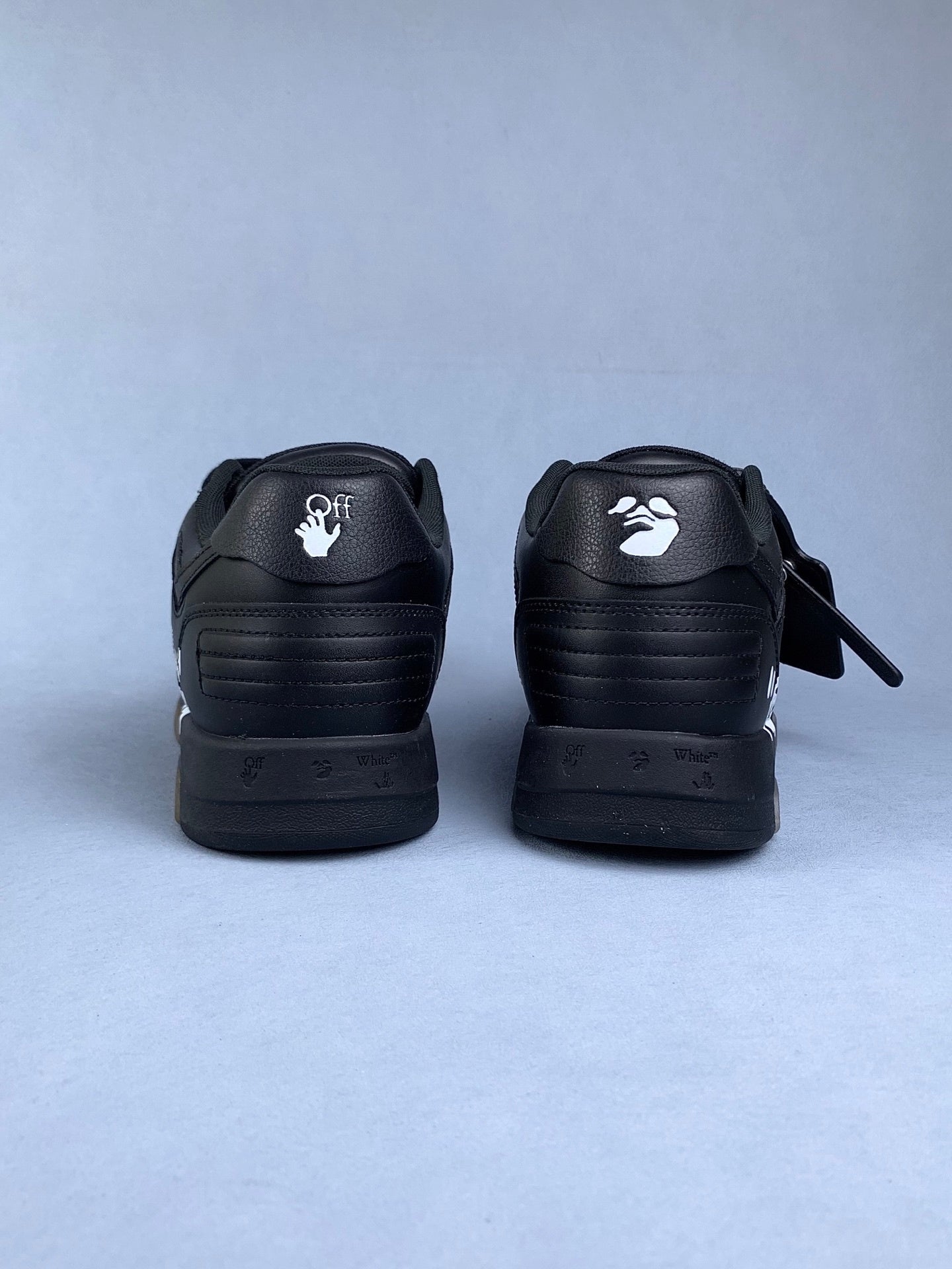 Off-White Black Graffiti Sneakers