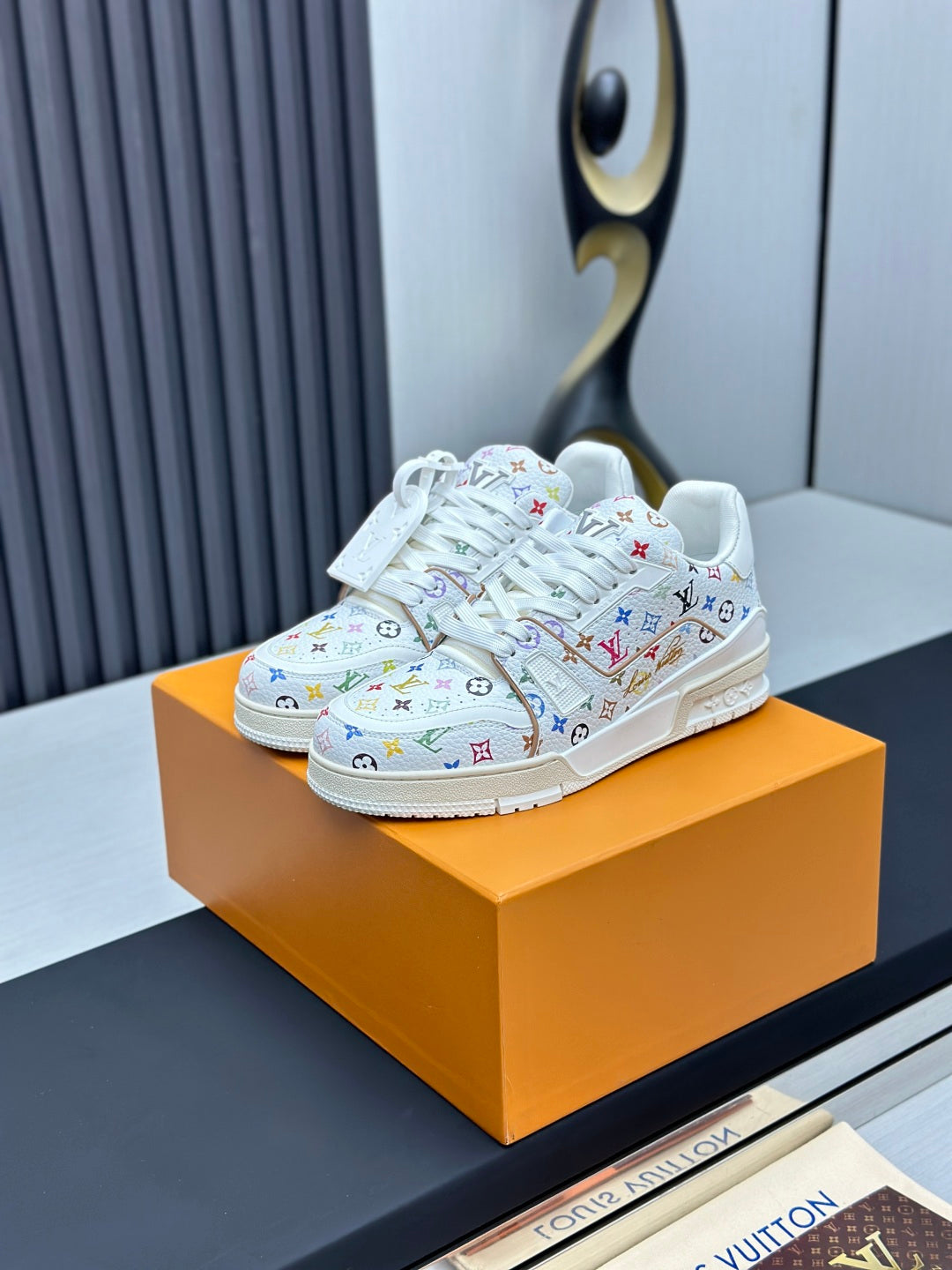 LV Classic Runway-Style Sneakers