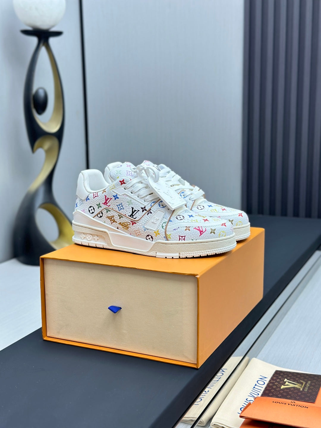 LV Classic Runway-Style Sneakers
