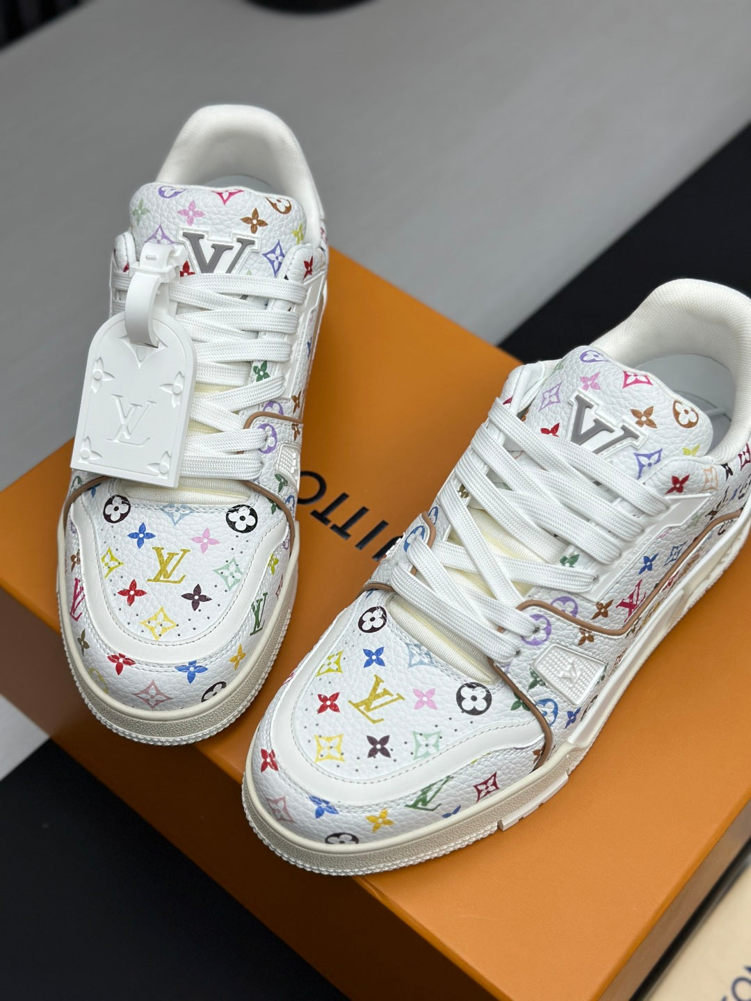 LV Classic Runway-Style Sneakers
