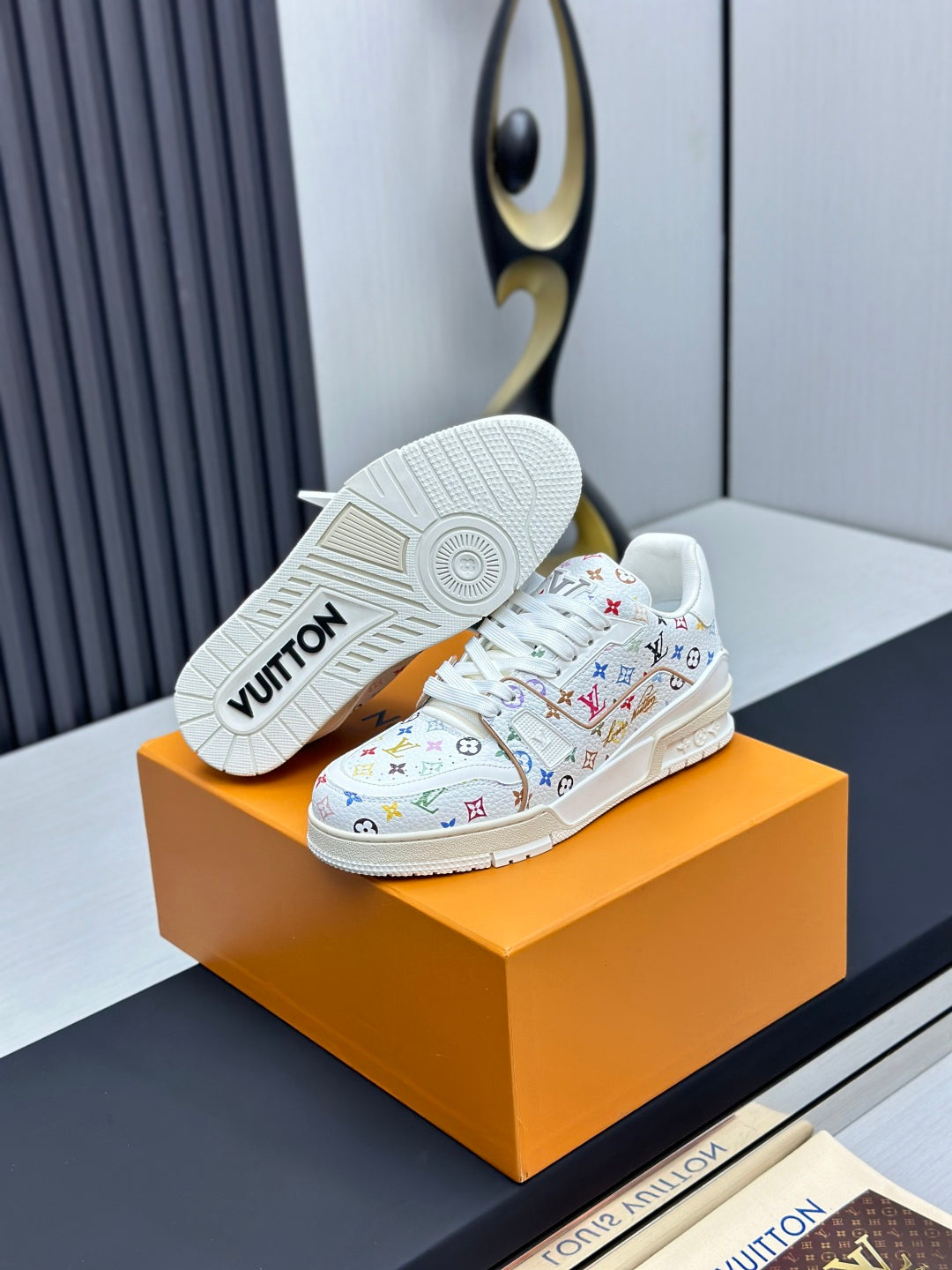 LV Classic Runway-Style Sneakers
