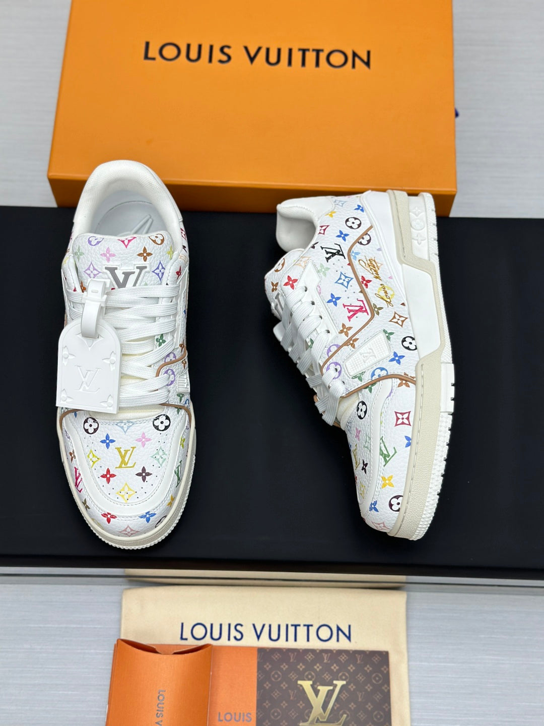 LV Classic Runway-Style Sneakers