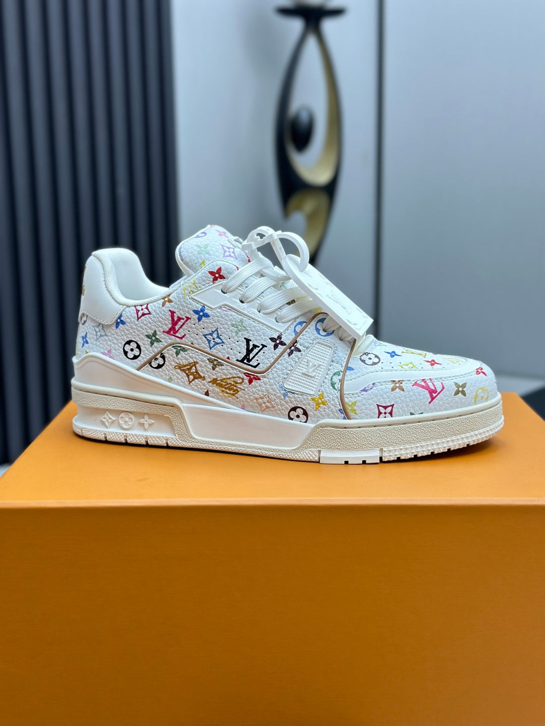 LV Classic Runway-Style Sneakers