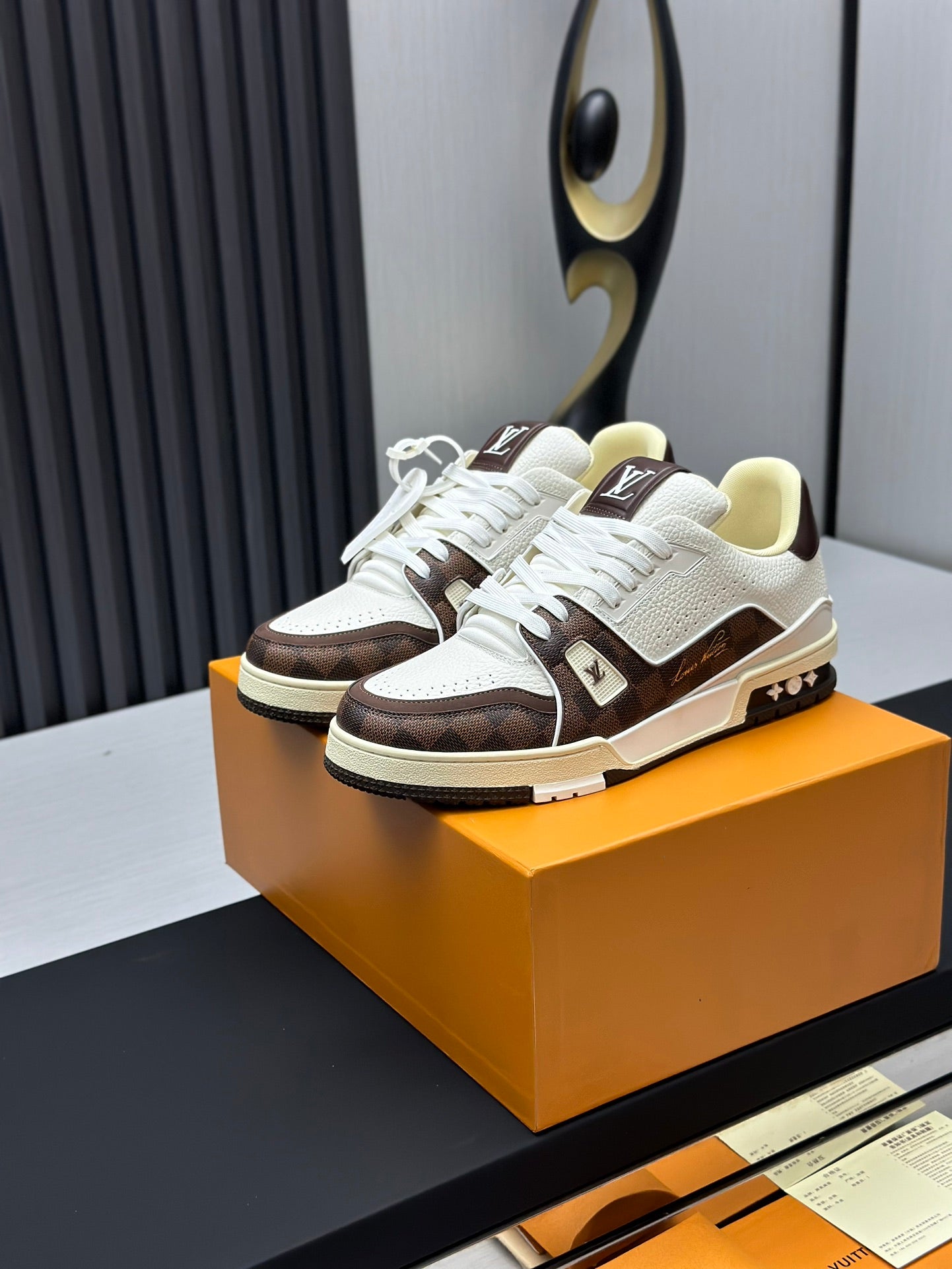 LV Classic Runway-Style Sneakers
