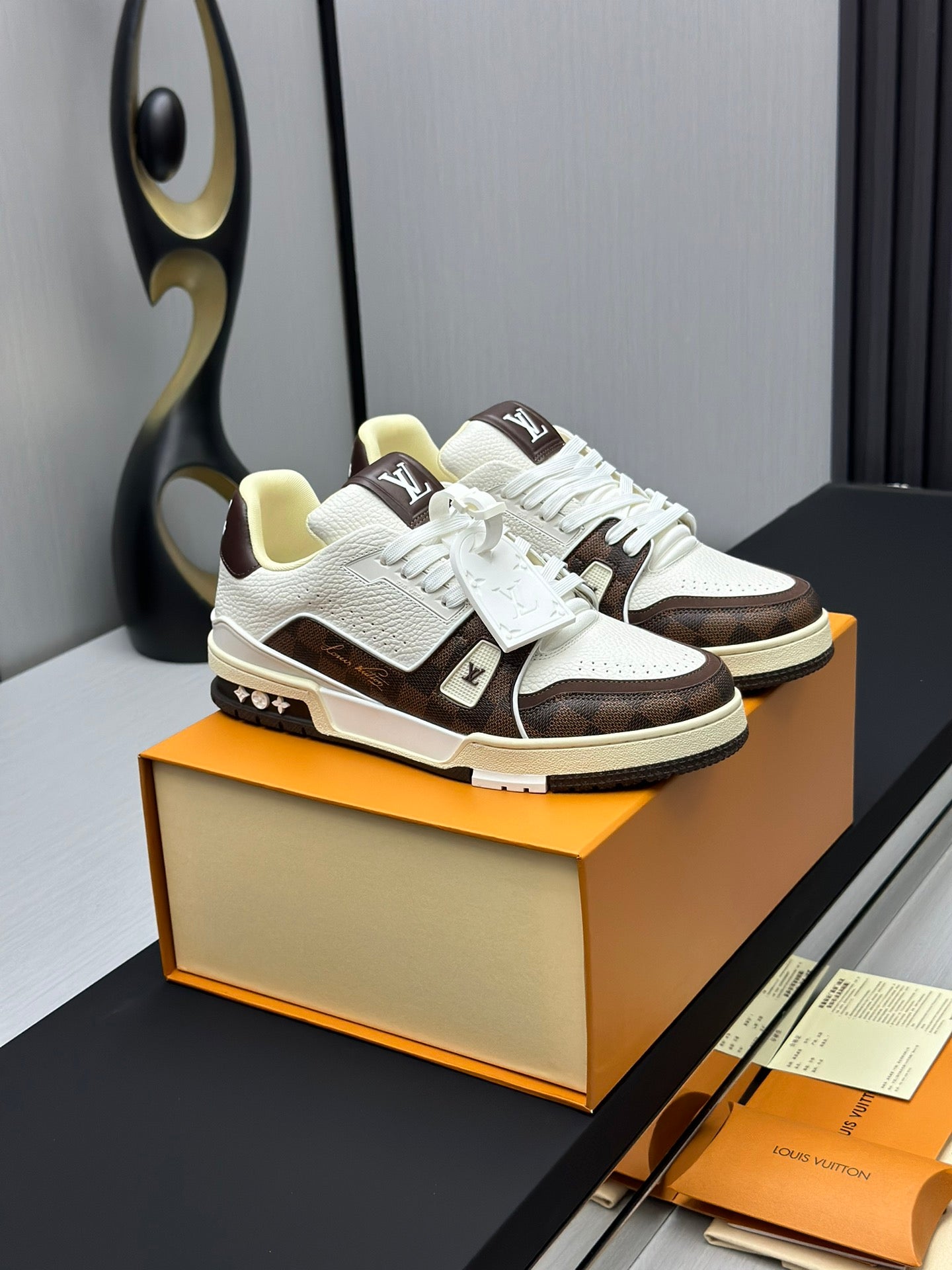LV Classic Runway-Style Sneakers