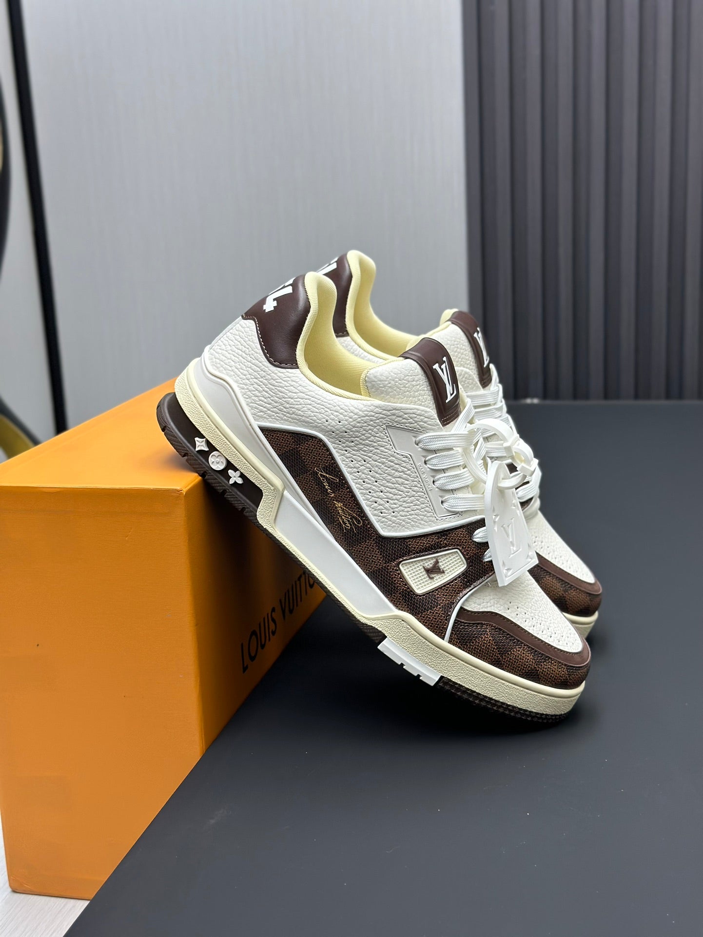 LV Classic Runway-Style Sneakers