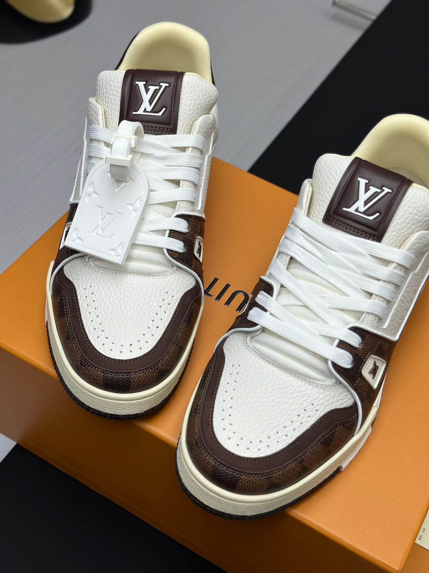 LV Classic Runway-Style Sneakers