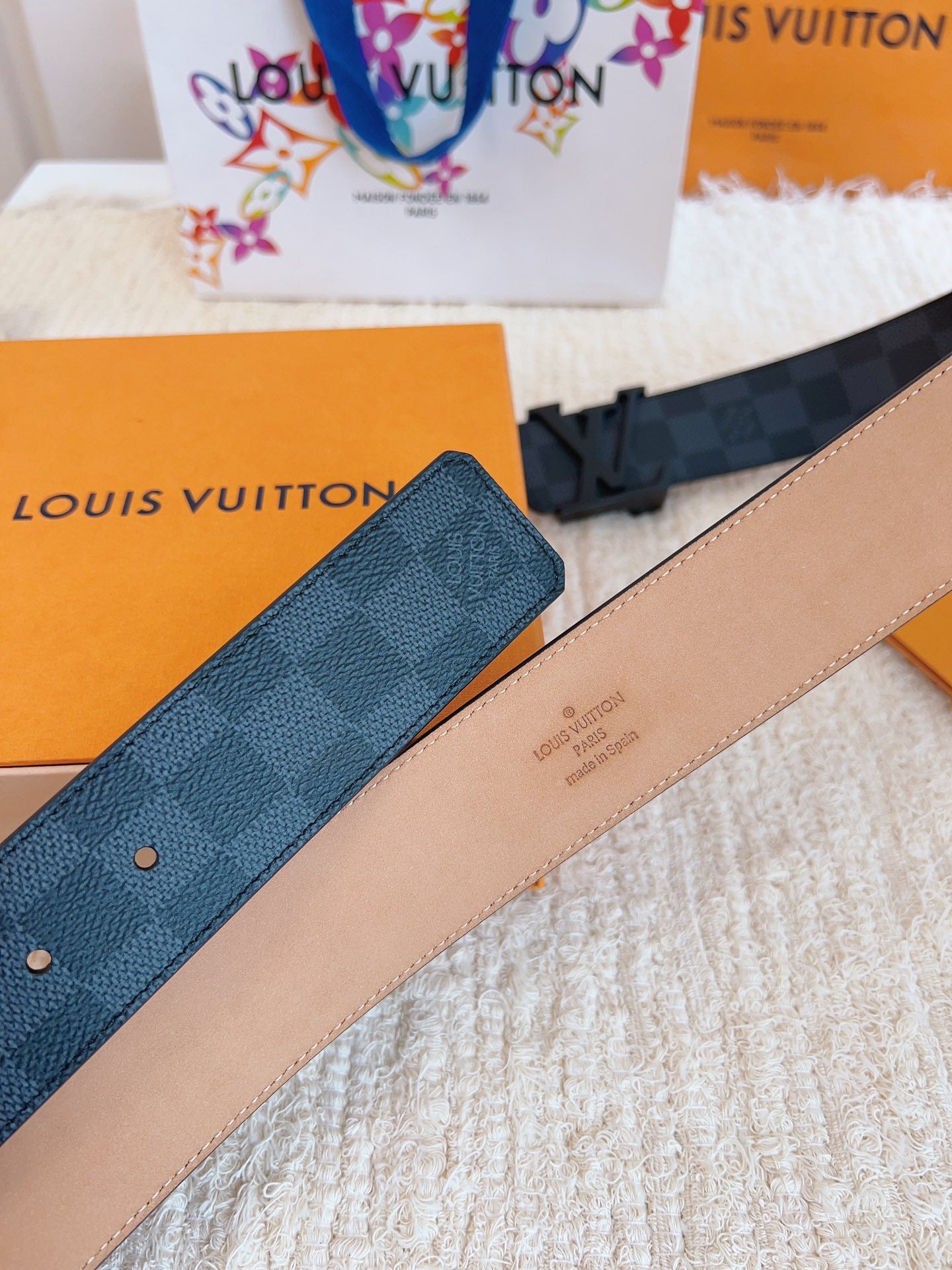 New Louis Vuitton Men's Belt