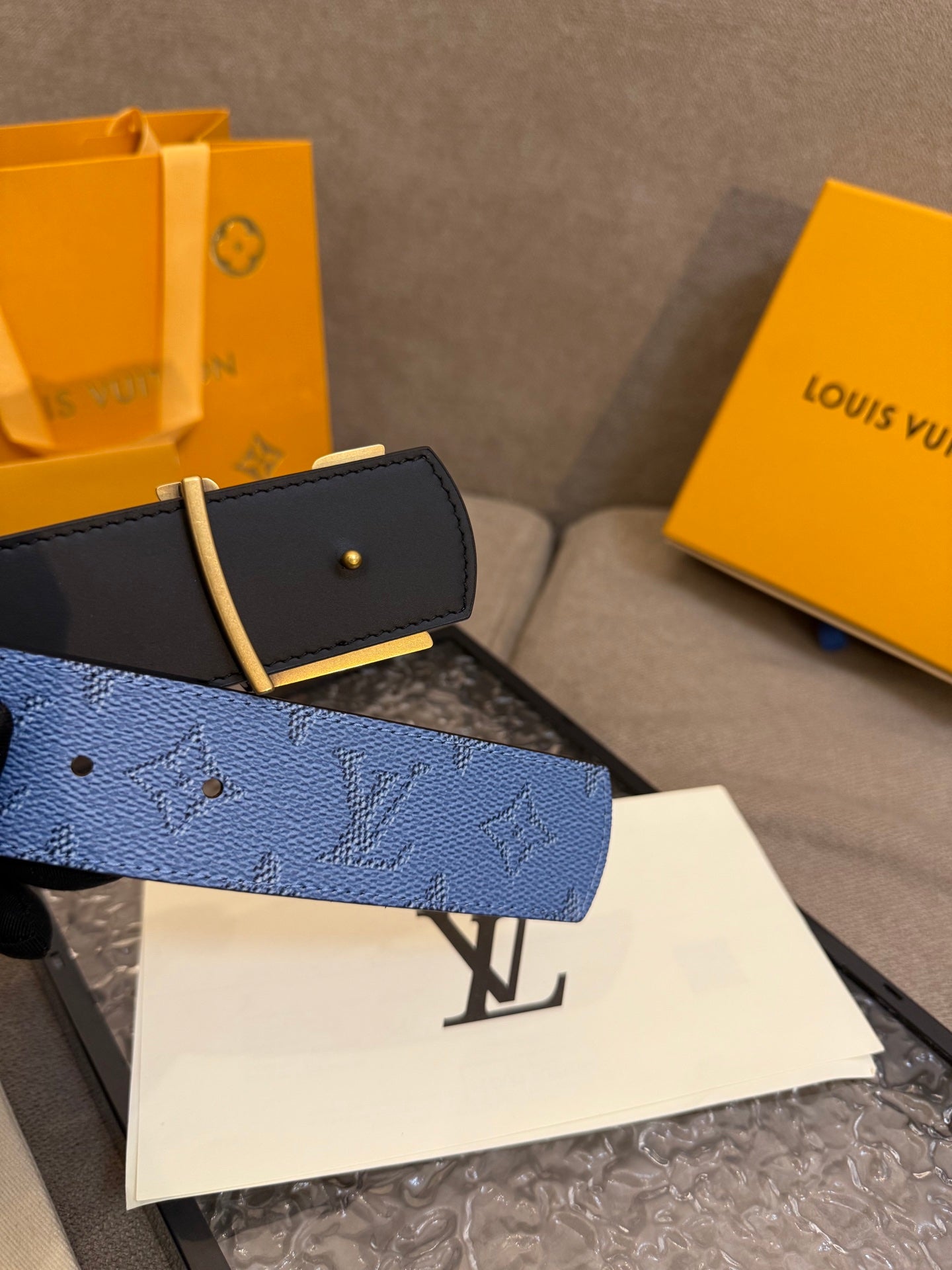 New Louis Vuitton Men's Belt